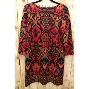 Just...Taylor fall print dress